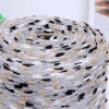 Special yarn, colored knot yarn, colored three-color lantern yarn details Picture